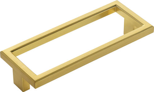 Bijou Precedent Pull 4-1/16'' cc Brushed Golden Brass Finish B076345-BGB