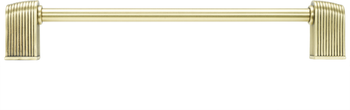 Urban Metro Oxford 8'' cc Pull, Burnish Brass Plate 101618/BB