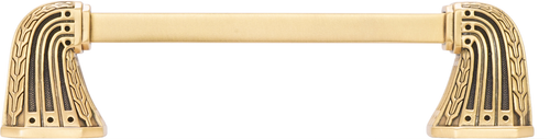 Urban Metro Saville 4'' cc Knob-pull, Museum Gold Plate 101834/MG