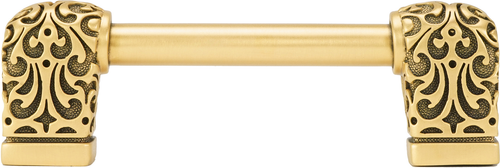 Urban Metro Via Veneto 3'' cc Knob-pull, Museum Gold Plate 102383/MG