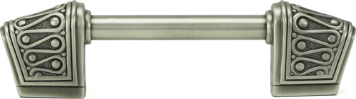 Urban Metro Rivoli 3'' cc Knob-pull, Antique Nickel Plate 102423/AN