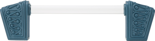 Urban Metro Rivoli II 4'' cc Knob-pull, Blue Titanium G101384/BT