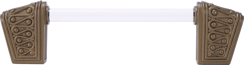 Urban Metro Rivoli II 4'' cc Knob-pull, Burnt Bronze G101384/BZ