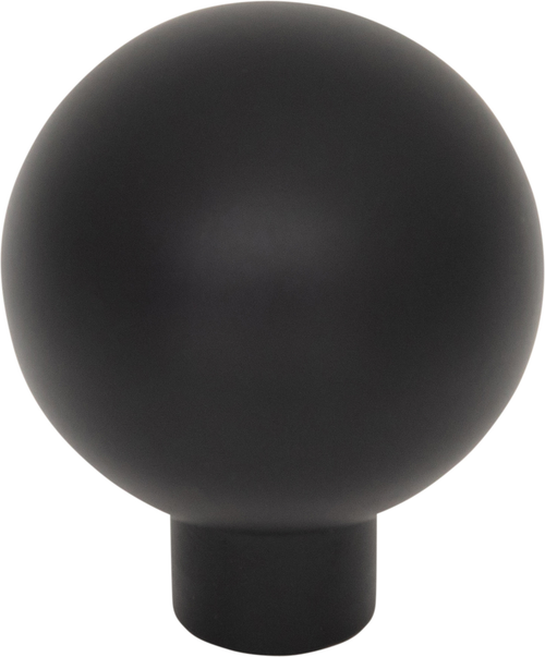 Brockwell 1 1/8'' diam Round Knob TK3340BLK