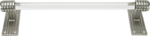 Wilton 24'' Large Towel Bar, Acrylic Handle, Satin Nickel Finish 2100/24/SN