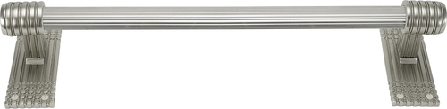Wilton 18'' Large Towel Bar, Reeded Handle, Satin Nickel Finish 2100R/18/SN