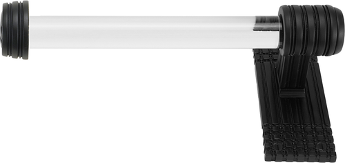 Wilton Tissue Bar Left, Acrylic Handle, Matte Black Finish 2115MB