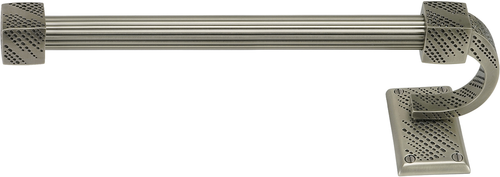 Sutton 8'' Hand Towel Bar Left, Reeded Handle, Antique Nickel Finish 2210R/AN