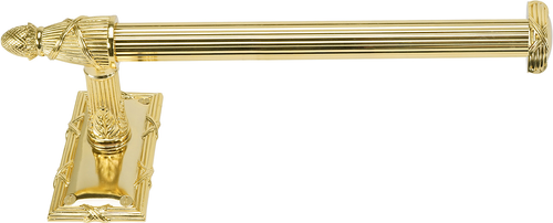 Hyde Park 8'' Hand Towel Bar, Polish Gold Finish 2253PG