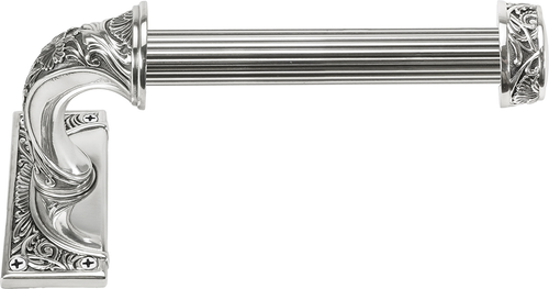 Georgetown Tissue Bar, Burnished Silver Finish 2301/6