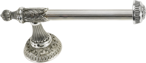 Hampton Tissue Bar Right, Burnished Silver Finish 2506/6