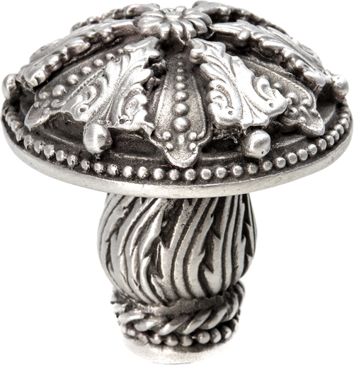 Acanthus large knob Renaissance style with feather scroll foot 1061-11