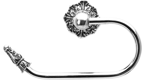 Acanthus swing tissue smooth ring left Renaissance style 1643-9