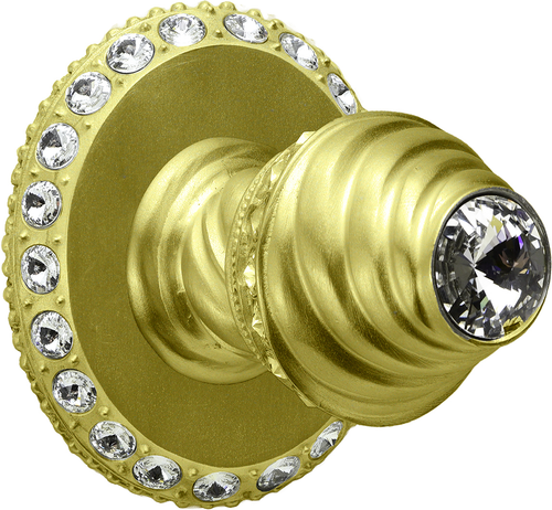 Caché II large hook with 40 rivoli Swarovski Clear Crystals 1827-8C