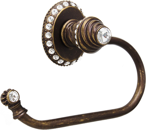 Caché ll large swing tissue smooth ring left with 42 rivoli Swarovski Clear Crystals 1852-3C