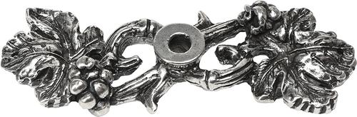 Bacchus Double grape leaf & vine medium escutcheon 536-9