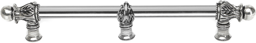 Acanthus 18'' cc with 5/8'' smooth center & center brace long pull Romanesque style in Chalice. 5558-9