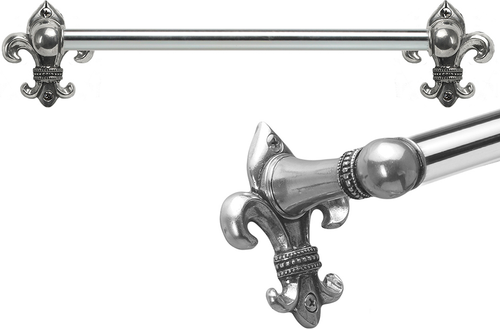 Charlemagne 36'' o.c towel Bar with 5/8'' smooth center 568-9