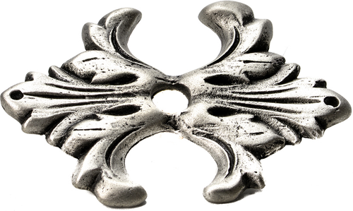 Acanthus medium escutcheon Renaissance style in Satin. 682-11