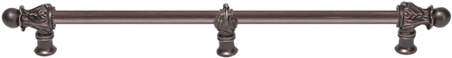 Acanthus 22'' cc with 1/2'' round smooth bar Romanesque style with center brace 784S-22