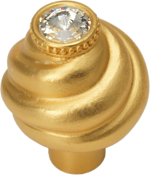 Caché knob with Swarovski Clear Crystals 868-8C
