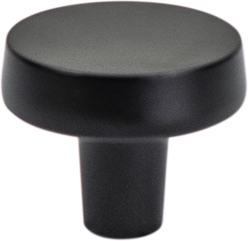 Transitional Advantage Four Matte Black Knob 0047-1055-P