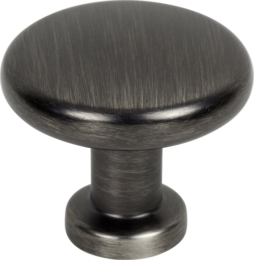 Weser 1-3/8'' diam Mushroom Knob 410BNBDL
