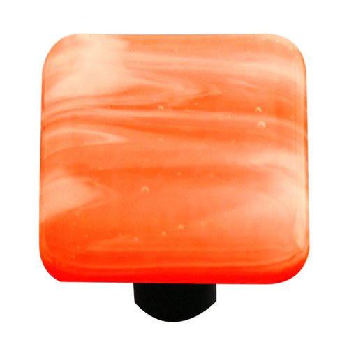 Swirl Collection Opal Orange Knob