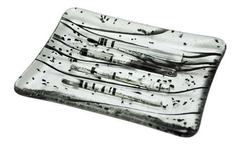 Mardi Gras Collection Black Soap Dish