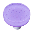 Bubbles Lavender Circle Knob