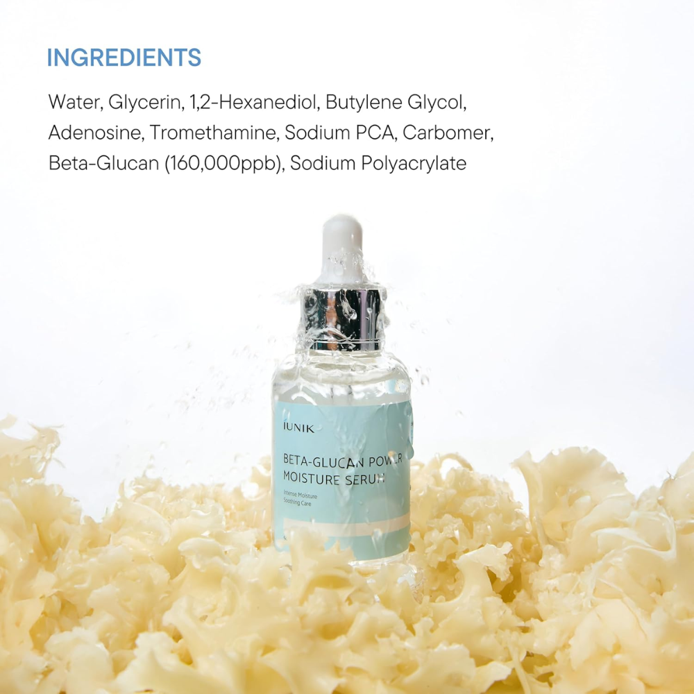 Sérum IUNIK Beta-Glucan 50 Ml – Apaisant Et Fortifiant Pour La Peau