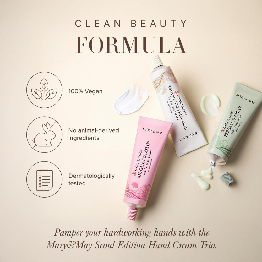 Mary & May Seoul Edition Hand Cream Trio Set | KBeauty Australia