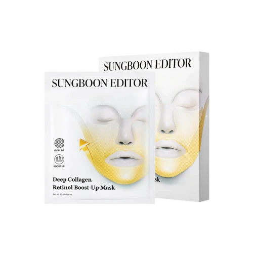 Sungboon Editor Deep Collagen Boost-Up Mask 25g x4 – Main Product