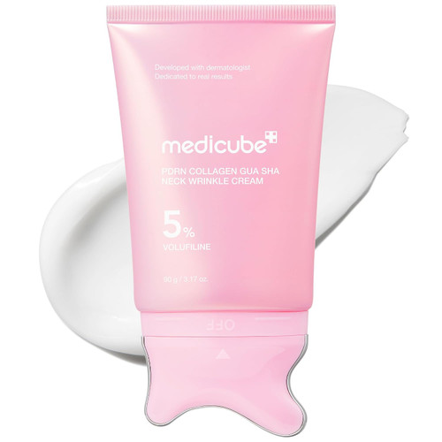Medicube PDRN Collagen Gua Sha Neck Wrinkle Cream 90g – Main Product