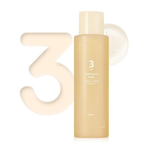 Numbuzin No. 3 Super Glowing Essence Toner 200 mL