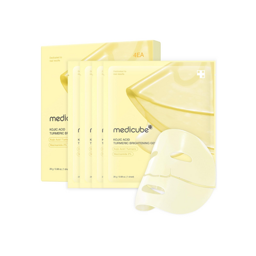 Medicube Kojic Acid Turmeric Brightening Gel Mask 28g x 4 ea