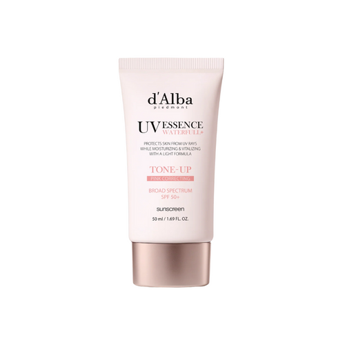 d'Alba UV Essence Waterfull Tone-Up Pink Correcting Sun Cream 50 mL