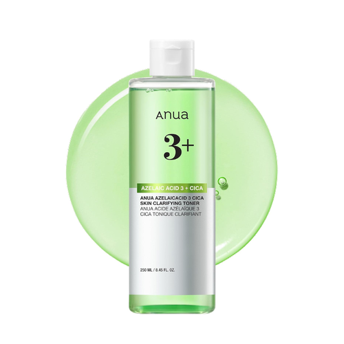 Anua Azelaic Acid 3 Cica Skin Clarifying Toner 250 mL Anua Azelaic Acid 3 Cica Skin Clarifying Toner 250 mL