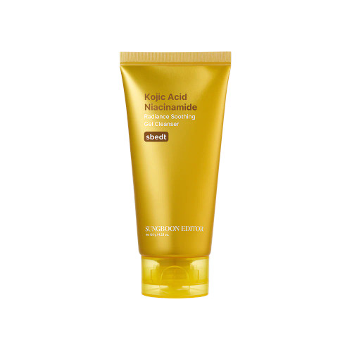 Sungboon Editor Kojic Acid Niacinamide Radiance Soothing Gel Cleanser 120 g – Main Product