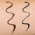 CLIO Superproof Brush Liner Kill Black/Brown 0.55mL - Colour swatches