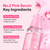 Numbuzin No. 2 Rose PDRN Collagen Plumping Serum DUO (Mini Kit) 1.2mL 10ea - No. 2 Pink Serum Key Ingredients