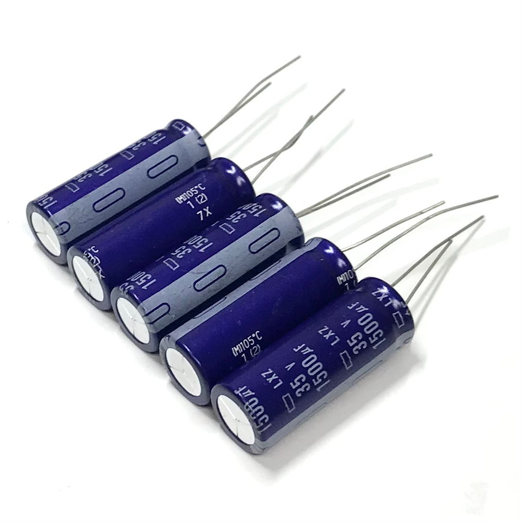 LXZ35VB152M12X35LL UCC 1500uF 35V LXZ electrolytic capacitor