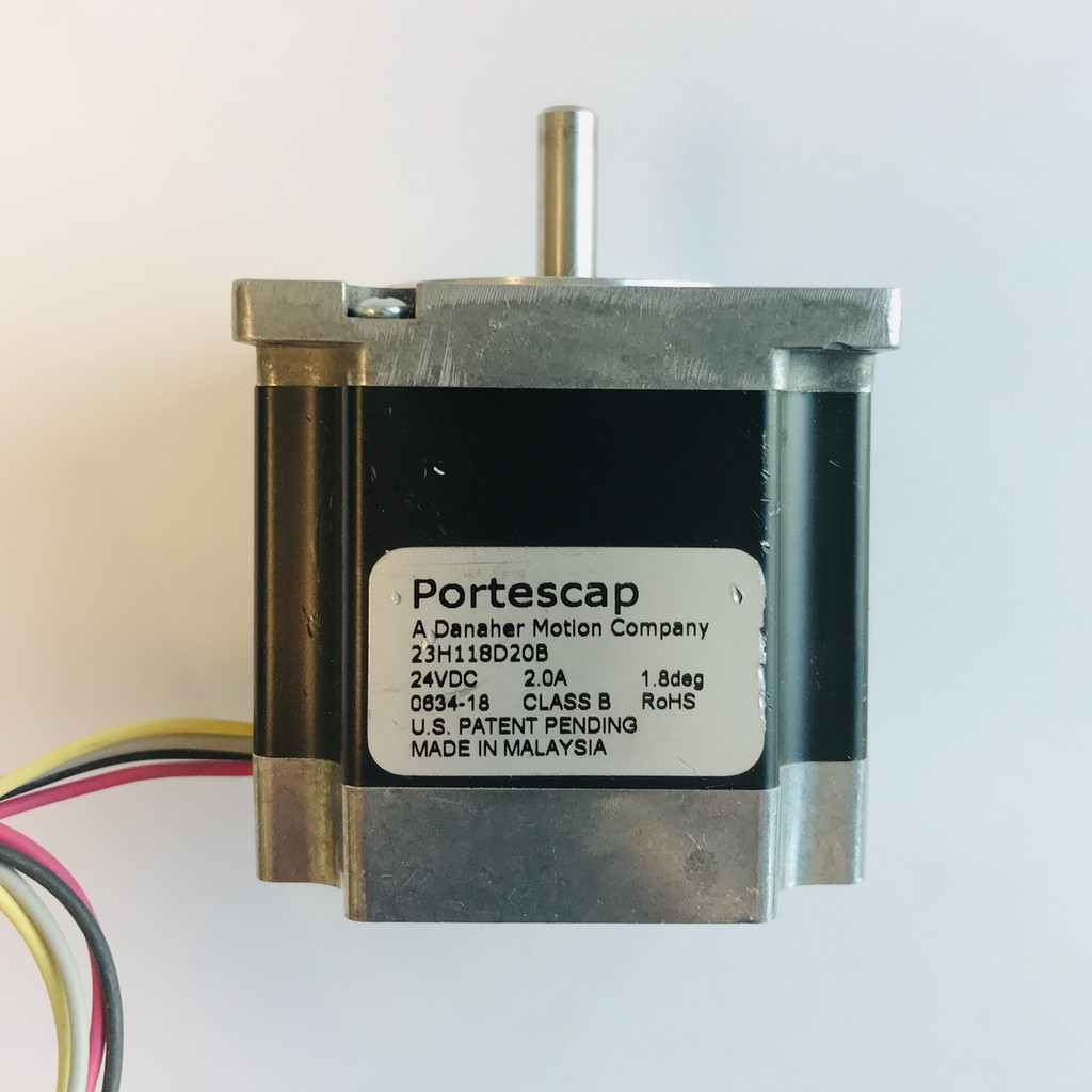 Nema 23 Stepper Motor, 180 oz-in, 24VDC, 2.0A, Bipolar, Portescap 23H118D20B