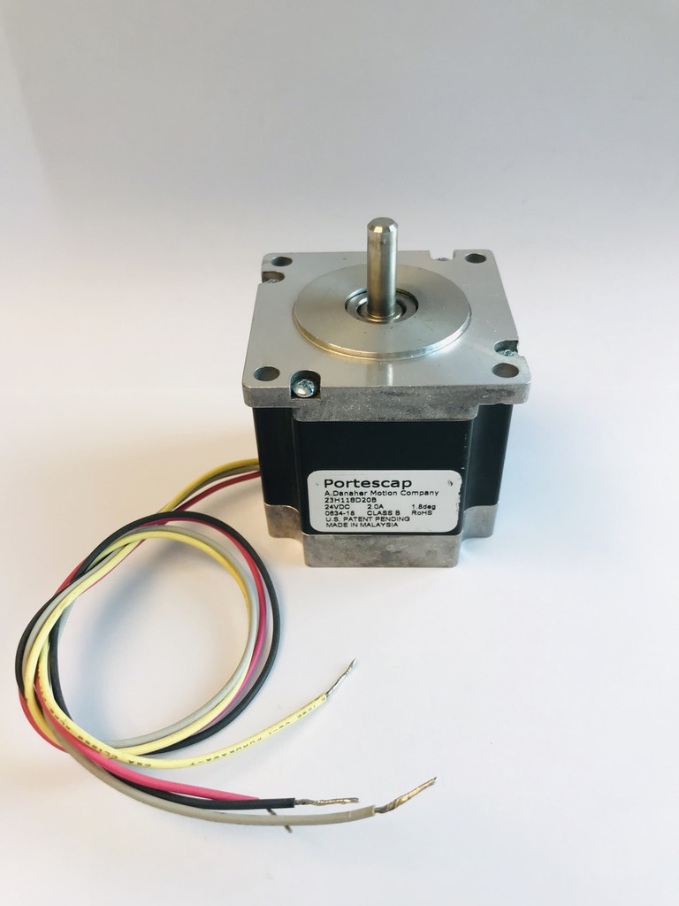 Nema 23 Stepper Motor, 180 oz-in, 24VDC, 2.0A, Bipolar, Portescap 23H118D20B