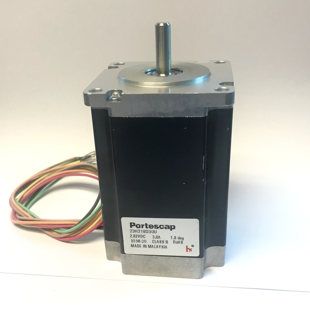 Nema 23 Stepper Motor, 235 oz-in, 3.0A, Unipolar, Portescap 23H218D30U