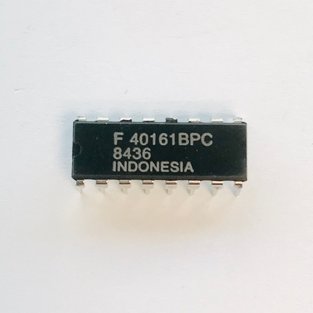 (PKG of 10) 40161BPC Binary Counter/Asynchronous Clear, CD40161, DIP-16, Fairchild