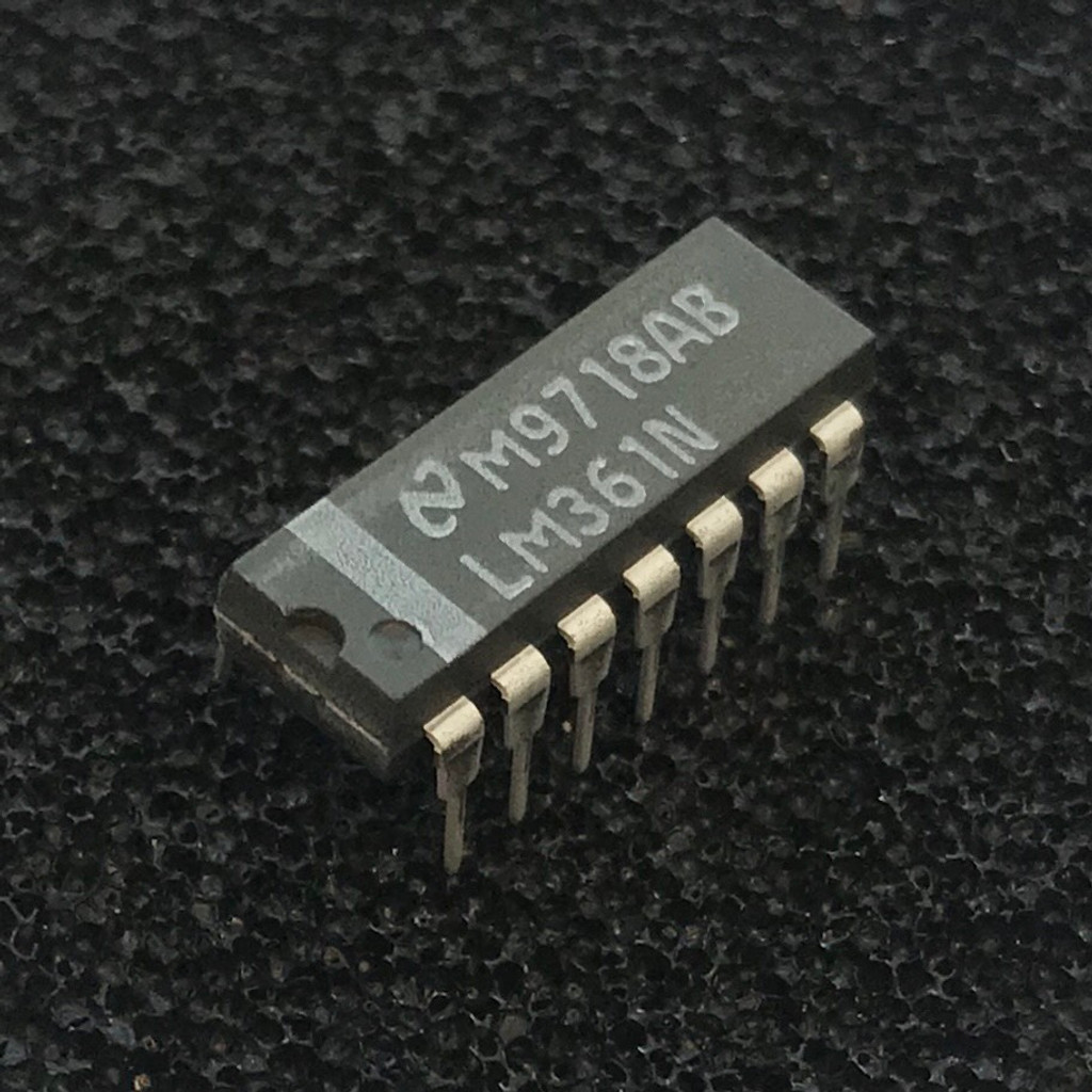 LM361N High Speed Differential Comparator, PDIP-14, National