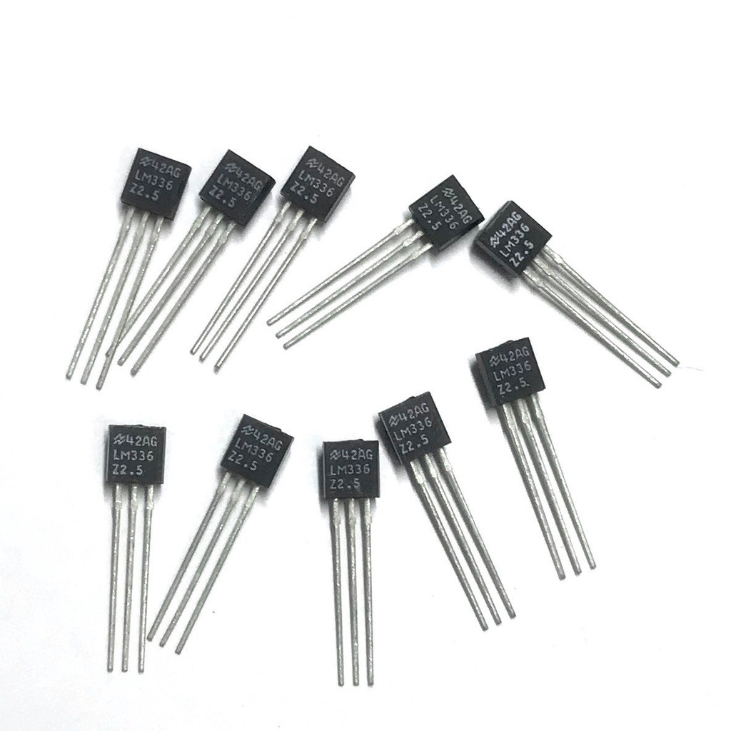 (PKG of 10) LM336Z-2.5 Voltage Reference, 2.5V, TO-92, National Semiconductor