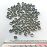 (PKG of 100) 4-40 Hex Nut, Zinc-Plated Steel (PKG of 100) 4-40 Hex Nut, Zinc-Plated Steel