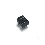 (PKG of 10) 6 Pin DIP IC Socket, 0.1" Pitch, 0.3" Wide, AMP 2-641296-3